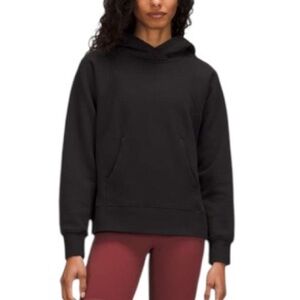 Lululemon Loungeful Hoodie with Pockets Black Sz 0